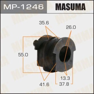 Втулка стабілізатора заднього (Кратно 2) Nissan Murano (16-), Pathfinder (14-) (MP-1246) MASUMA MP1246