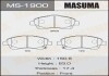 Колодки гальмівні передн Toyota Avensis (03-08) (MS-1900) MASUMA