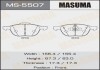 Колодки гальмівні передн Ford Focus (04-)/ Mazda 3 (03-), 5 (05-15) (MS-5507) MASUMA