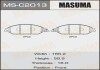 Колодки гальмівні передн Infinity QX60/ Nissan Murano, Pathfinder (13-) (MS-C2013) MASUMA