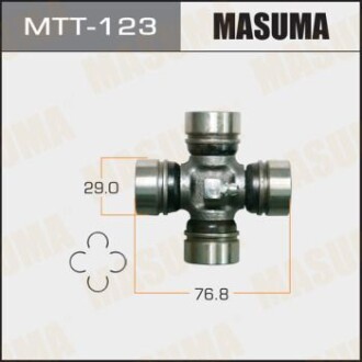 Крестовина карданного вала (29x49) Toyota Hillux (01-), Land Cruiser (98-) MASUMA MTT123