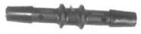 Универсальный соеденитель шлангов 6mmx6mm (прямой) Metalcaucho 00043 (фото 1)