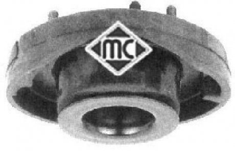 Опора амортизатора перед левая Renault Laguna (97-01) Metalcaucho 04029 (фото 1)