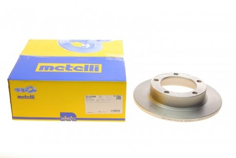 Тормозной диск Metelli 23-0206 (фото 1)
