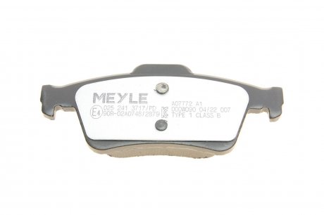 Колодки дискового тормоза MEYLE 0252413717PD (фото 1)