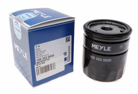 Фільтр оливний MEYLE 100 322 0020 (фото 1)