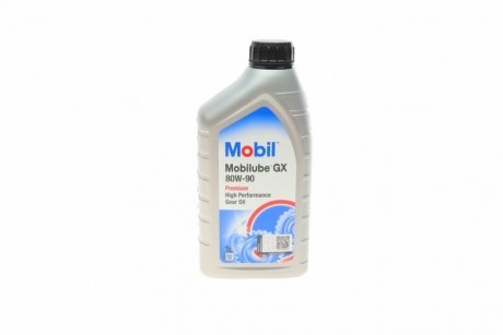 Трансмиссионное масло Mobilube GX 80W-90, 1л MOBIL 142116 (фото 1)