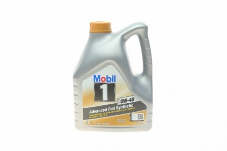 Моторное масло 1 FS 0W-40, 4л MOBIL 153692 (фото 1)