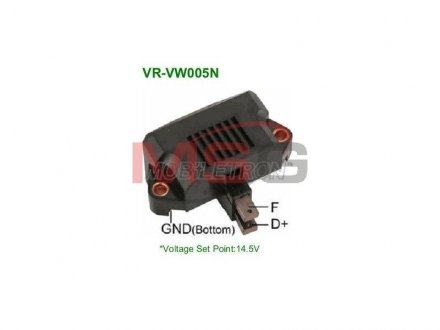 Регулятор напруги генератора MOBILETRON VRVW005N (фото 1)