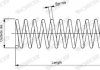 MONROE DB Пружина подвески задн.Vaneo 02- SP3693