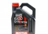 Моторное масло 6100 SYN-nergy 5W-40 полусинтетическое 4 л MOTUL 368350 (фото 1)
