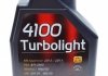 Моторное масло 4100 Turbolight 10W-40 полусинтетическое 1 л MOTUL 387601 (фото 1)