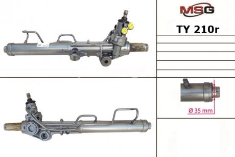 Рульова рейка з ГУР Toyota 4, Toyota 4Runner, Toyota Land MSG TY210R (фото 1)