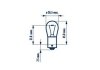 P15W 24V 15W BA15s |LAMPS FOR INDICATORS, BREAK LIGHT| 10шт NARVA 17421 (фото 1)