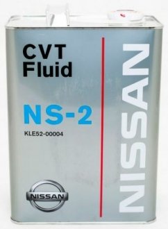 Масло трансмиссионное синтетика (4л) NISSAN NISSAN / INFINITI KLE5200004