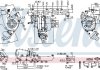 VW Турбіна BEETLE 1.6 11-, CADDY III 1.6 10-, GOLF VI 1.6 09-, AUDI, SKODA NISSENS 93076 (фото 1)