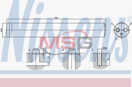 Осушитель NISSENS 95525