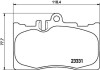 Колодки тормозные дисковые передние Lexus RX 300, 350 (00-06) (NP1079) NISSHINBO