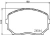 Колодки тормозные дисковые передние Mazda CX-7, CX-9 2.2, 2.3, 3.5, 3.7 (06-) (NP5015) NISSHINBO