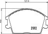 Гальмівні колодки HYUNDAI Accent/Getz \'\'F \'\'1.5 CRDi \'\'05 PR2 NP6031