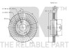 Диск гальмівний NK 203415 (фото 3)