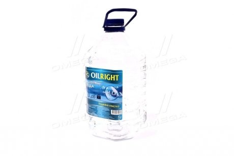 Вода дистиллированная (Канистра 5л) OIL RIGHT 5513