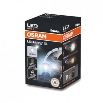 Лампа светодиодная LED (3W 12V PG20-1 FS1) OSRAM 5201DWP (фото 1)