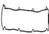 Прокладка, кришка головки цилиндра JN653