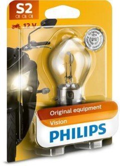 S2 12V 35/35W BA20d PHILIPS 12728C1 (фото 1)