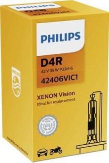 D4R Vision 42V 35W P32d-6 PHILIPS 42406VIC1 (фото 1)