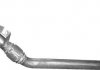 Глушитель, алюм. сталь, передн.часть Audi A4 2.0 FSI 07/02-12/04 (01.127) Polmostrow