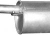 Глушитель (задняя часть) алюминизированная сталь Mazda Premacy 2.0 Ditd (99-05), Mazda 323 F 2.0itd (12.205) Polmostrow