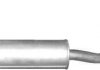 Глушитель алюм. сталь, средн. часть Nissan Primera 1.8i-16V 05/02-07 (15.38) Pol 1538