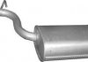 Глушитель алюм. сталь, средн. часть VW Passat 1.6 FSi 03/05-06/08 (30.60) Polmos 3060