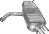Глушитель, алюм. сталь, задн.часть VW Golf V 2.0 SDi Diesel hatchback 01/04-11/0 30617