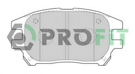 Колодки гальмівні дискові PROFIT 5000-1697 C