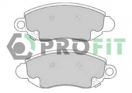 Колодки тормозные дисковые передние FORD TRANSIT 00-06 PROFIT 5000-1881 (фото 1)