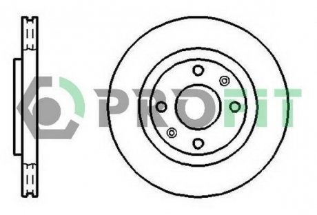 Тормозной диск PROFIT 5010-1140 (фото 1)