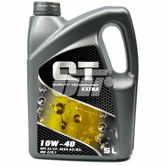 Моторна олива Extra 10W-40 SJ/CF, 5л Qt-oil QT1210405