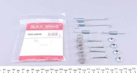 Комплект пружинок QUICK BRAKE 105-0848 (фото 1)