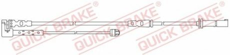 Датчик зносу,гальм.колодки QUICK BRAKE WS0431A