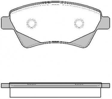Колодки дискового тормоза REMSA 0976.20 (фото 1)