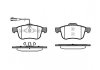Колодки гальмівні передні дискові ALFA ROMEO 159 05-11, BRERA 05-10 1183.02