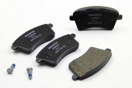 Колодки тормозные дисковые перед Kangoo II 2008- RENAULT / DACIA 410601334R (фото 1)