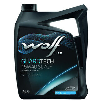 GUARDTECH 15W40 SL/CF 4Lx4 S-Oil 8300219 (фото 1)