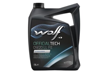 OFFICIALTECH 0W20 LL FE 5Lx4 S-Oil 8331336 (фото 1)