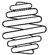 OPEL Пружина задняя L=319mm Zafira A 99- SACHS 996 506