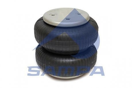 Пневморессора балонного типа SCHMITZ 222x236 SAMPA SP 55222-2P (фото 1)