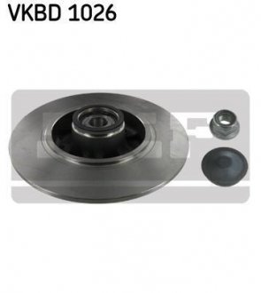 Диск гальмівний (комплект) SKF VKBD 1026 (фото 1)