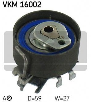 Натяжна ролик, ремінь ГРМ (ви-во) SKF VKM 16002 (фото 1)